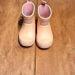 Hunter Kids Light Pink Rain Boots